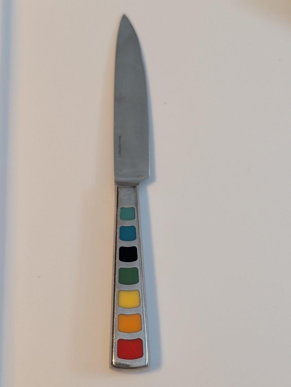 FIESTA..MASQUERADE..MULTICOLOR..CUTLERY KNIFE 4.5" Blade